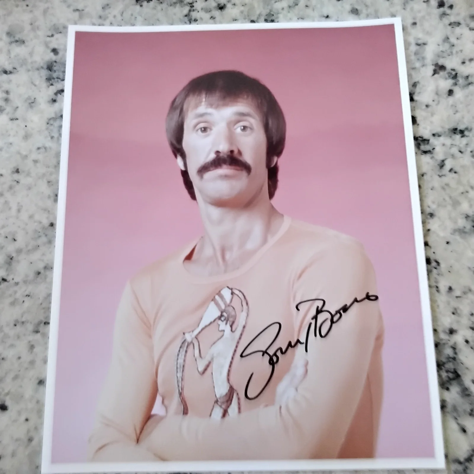 Sonny Bono SIGNED 8x10 Photo Singer TV Cher I Got You Babe Beat Goes On Comedy, изображение 2