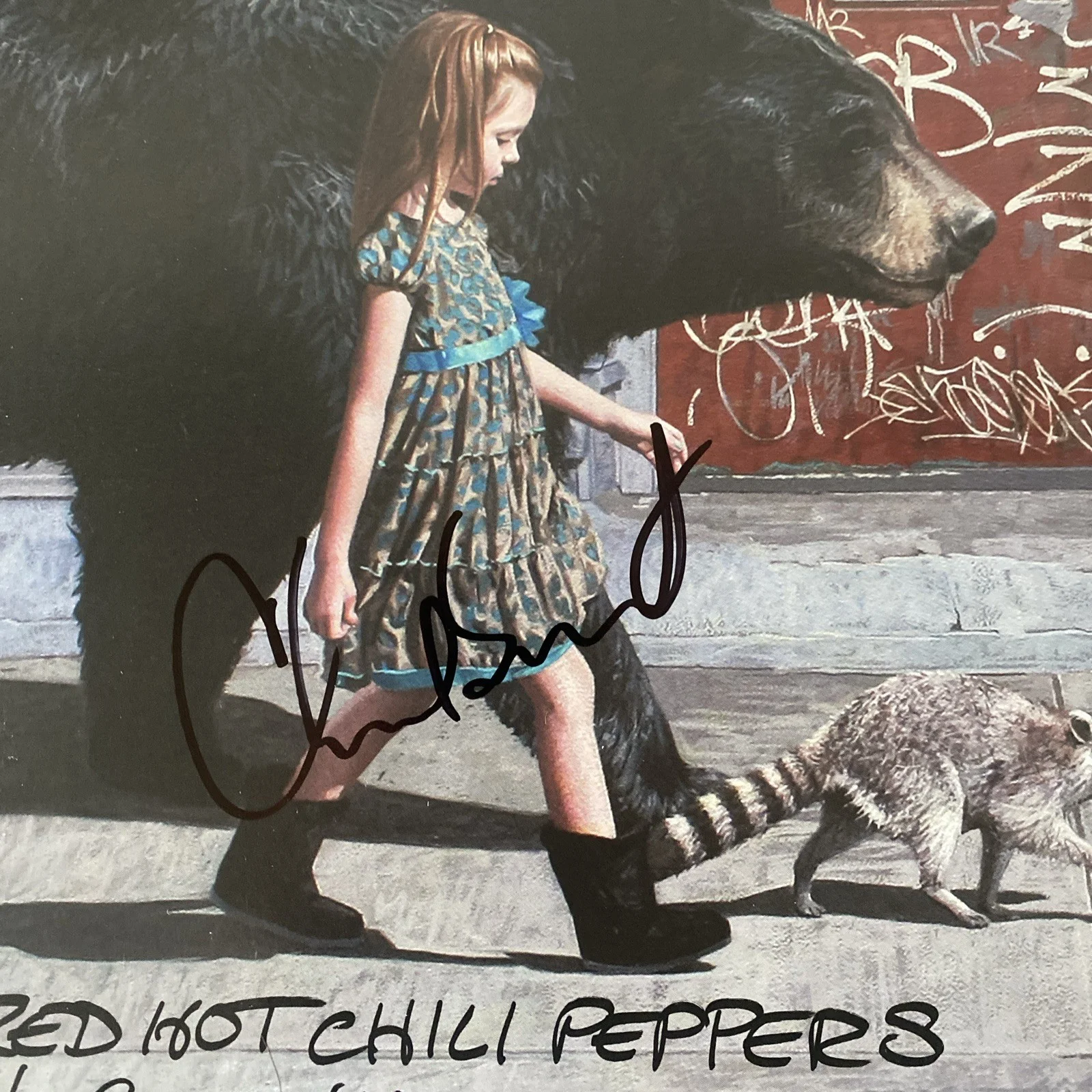Chad Smith Autographed Vinyl Album ‘The Getaway’ The Red Hot Chilli Peppers, изображение 2