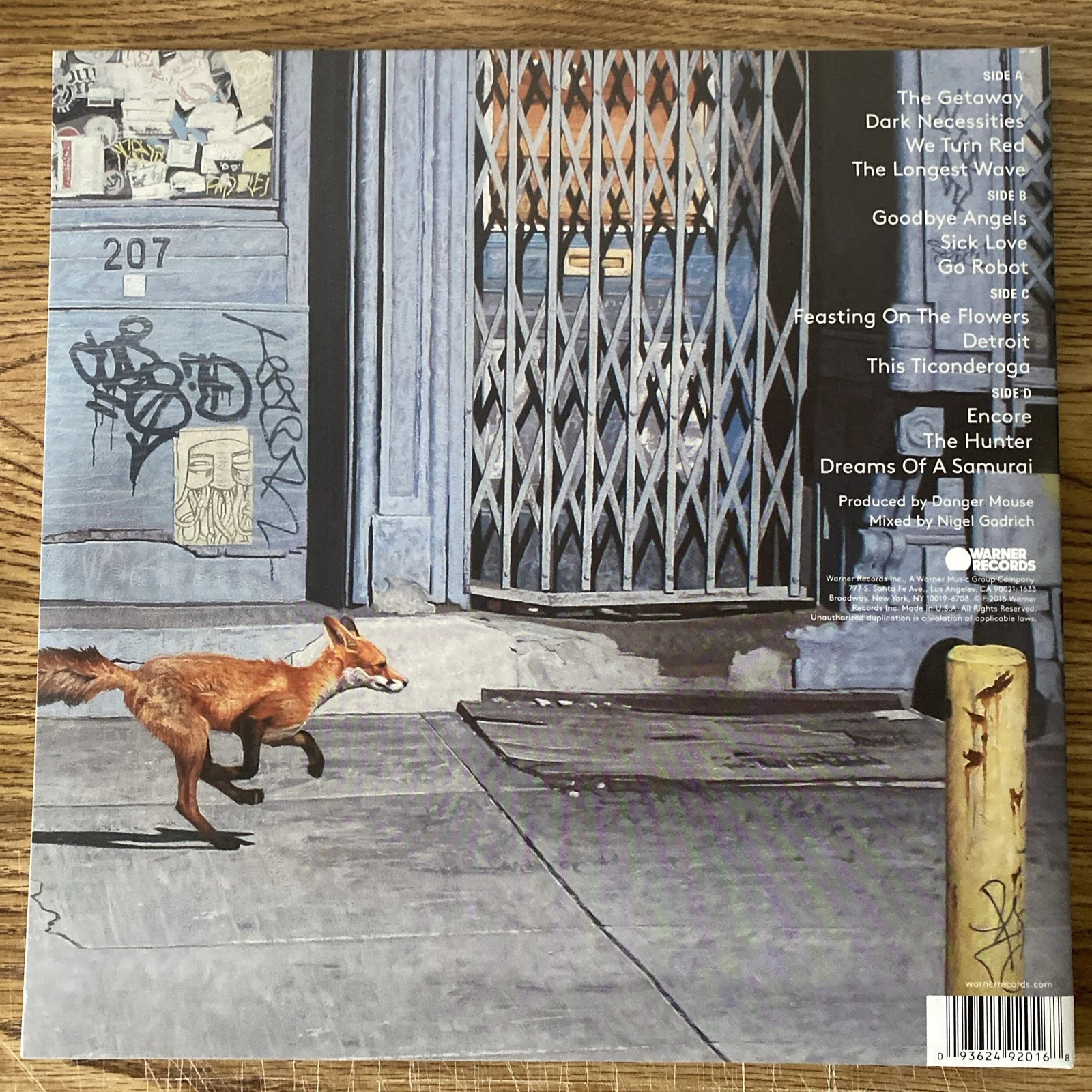 Chad Smith Autographed Vinyl Album ‘The Getaway’ The Red Hot Chilli Peppers, изображение 3