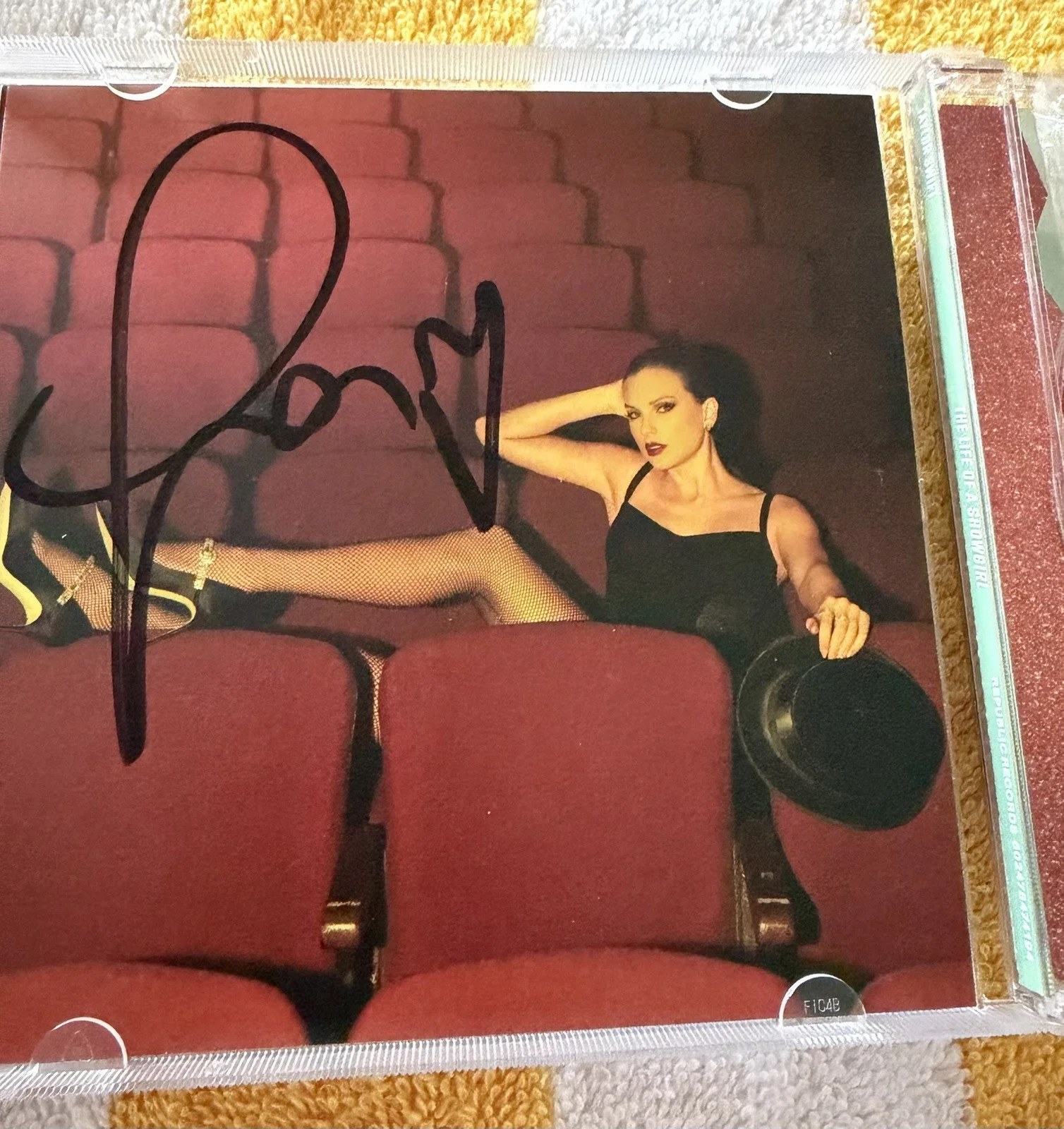 Taylor Swift TLOAS CD Photo #4 Signed Insert, image 4