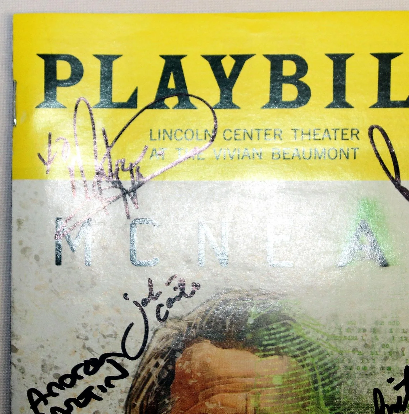 MCNEAL Full Broadway Cast Robert Downey Jr. Andrea Martin Signed Playbill, image 4