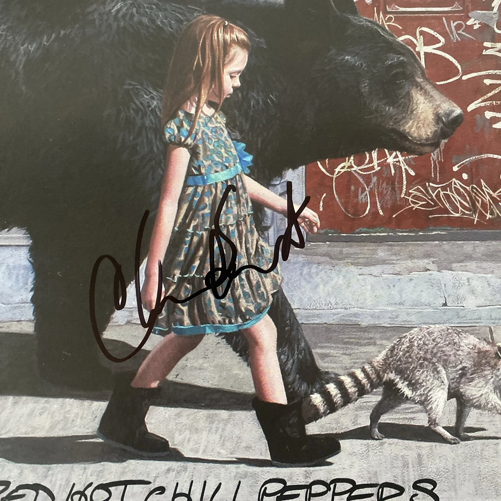 Chad Smith Autographed Vinyl Album ‘The Getaway’ The Red Hot Chilli Peppers, изображение 2