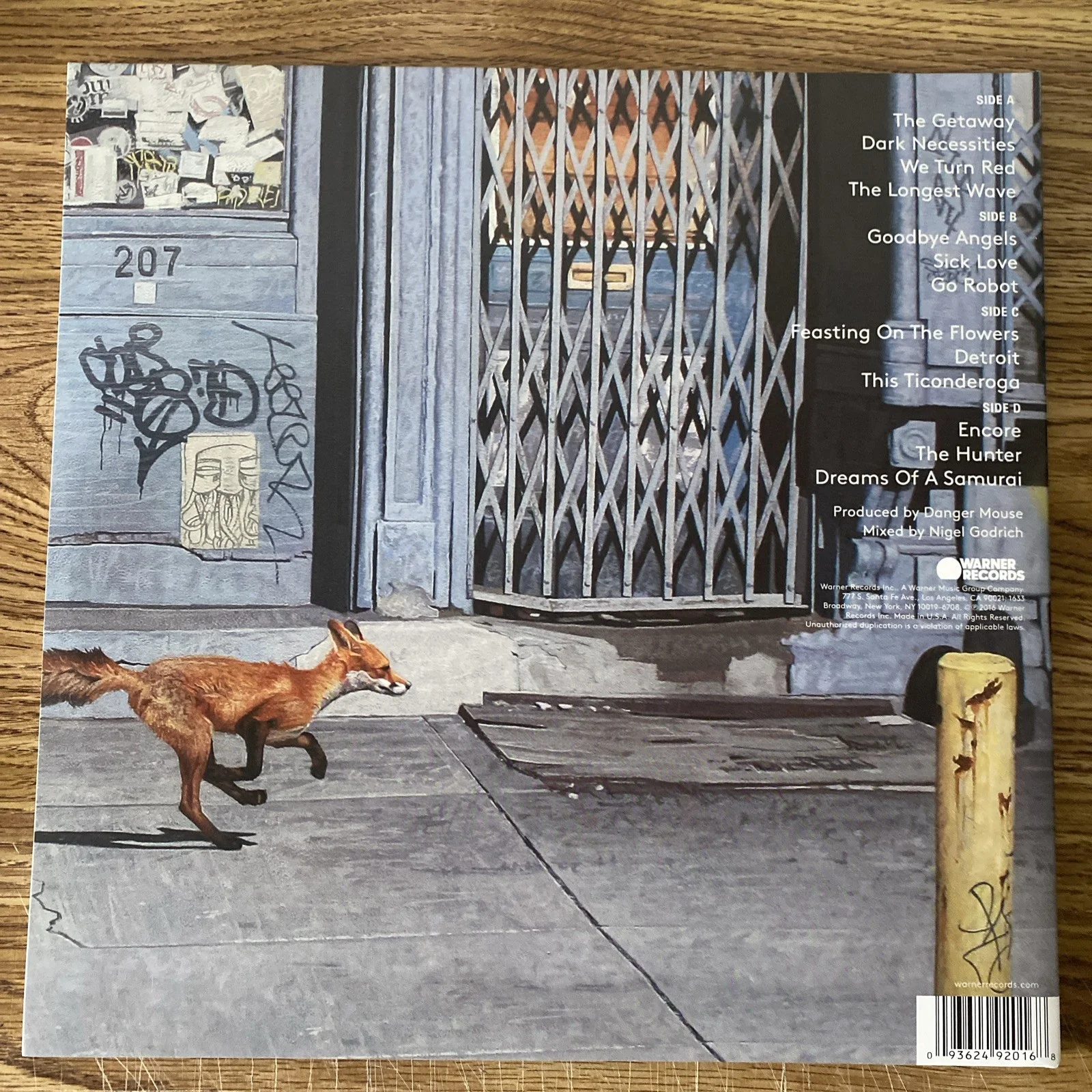 Chad Smith Autographed Vinyl Album ‘The Getaway’ The Red Hot Chilli Peppers, изображение 3