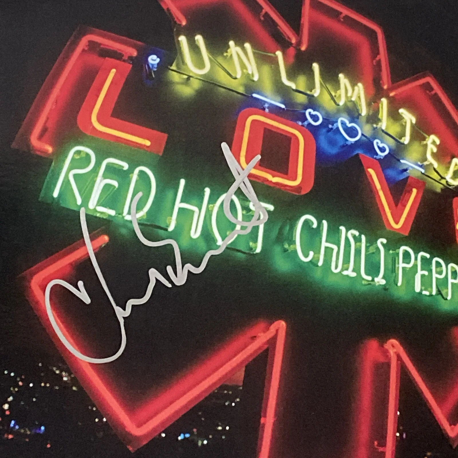 Chad Smith Autographed Vinyl Album ‘Unlimited Love’ The Red Hot Chilli Peppers, изображение 2