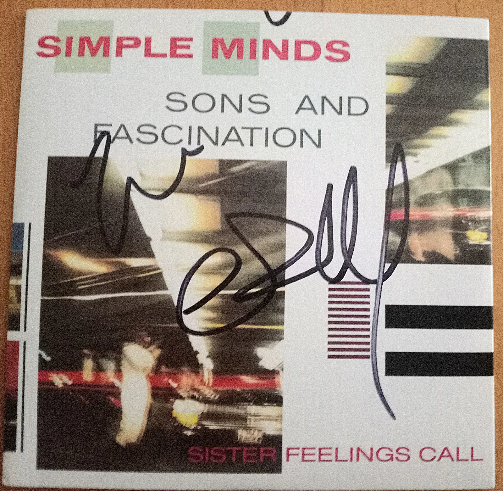Simple Minds signed cd cardboard sleeve boxset 5 album set Australian, image 2