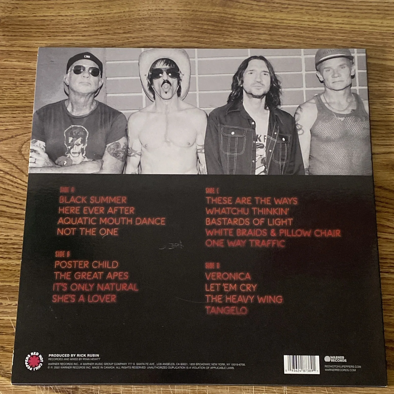 Chad Smith Autographed Vinyl Album ‘Unlimited Love’ The Red Hot Chilli Peppers, image 3