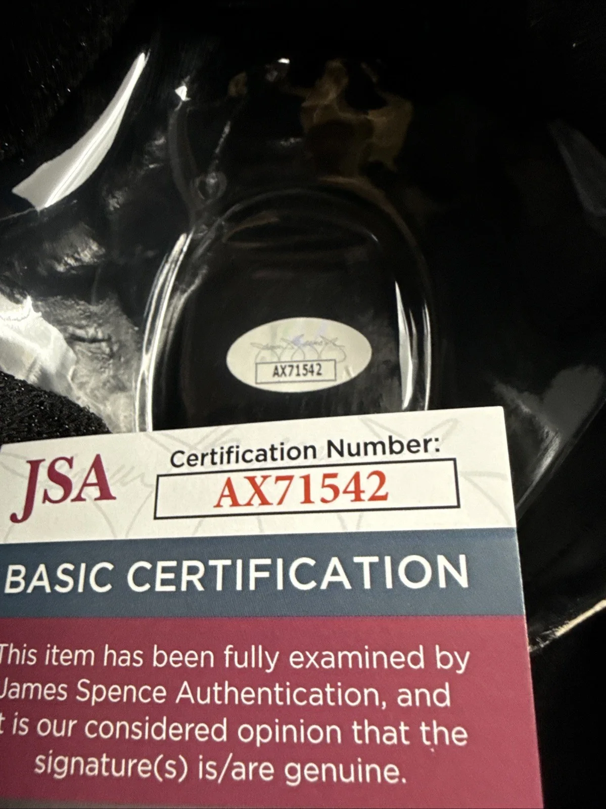 Melissa Barrera — MELISSA BARRERA signed Aged Deluxe MASK GHOSTFACE Scream Sam Fun World JSA, image 3