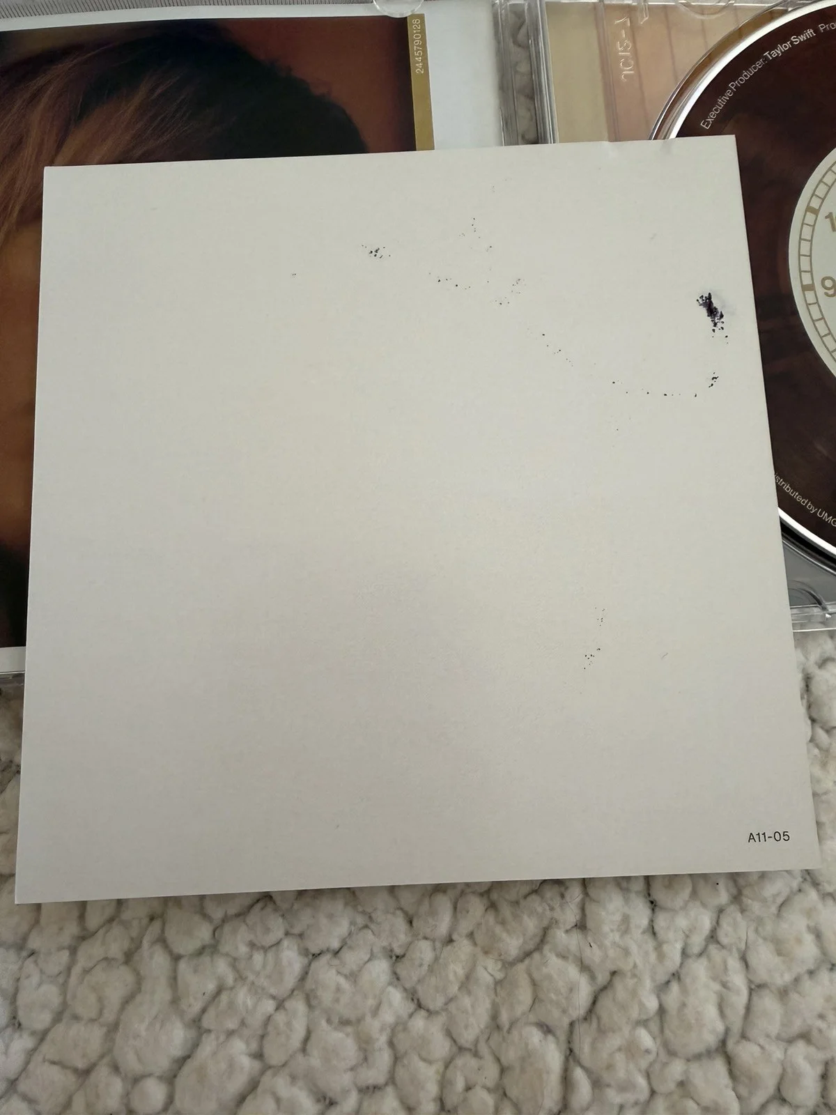 Taylor Swift Midnights Mahogany Signed CD, image 3