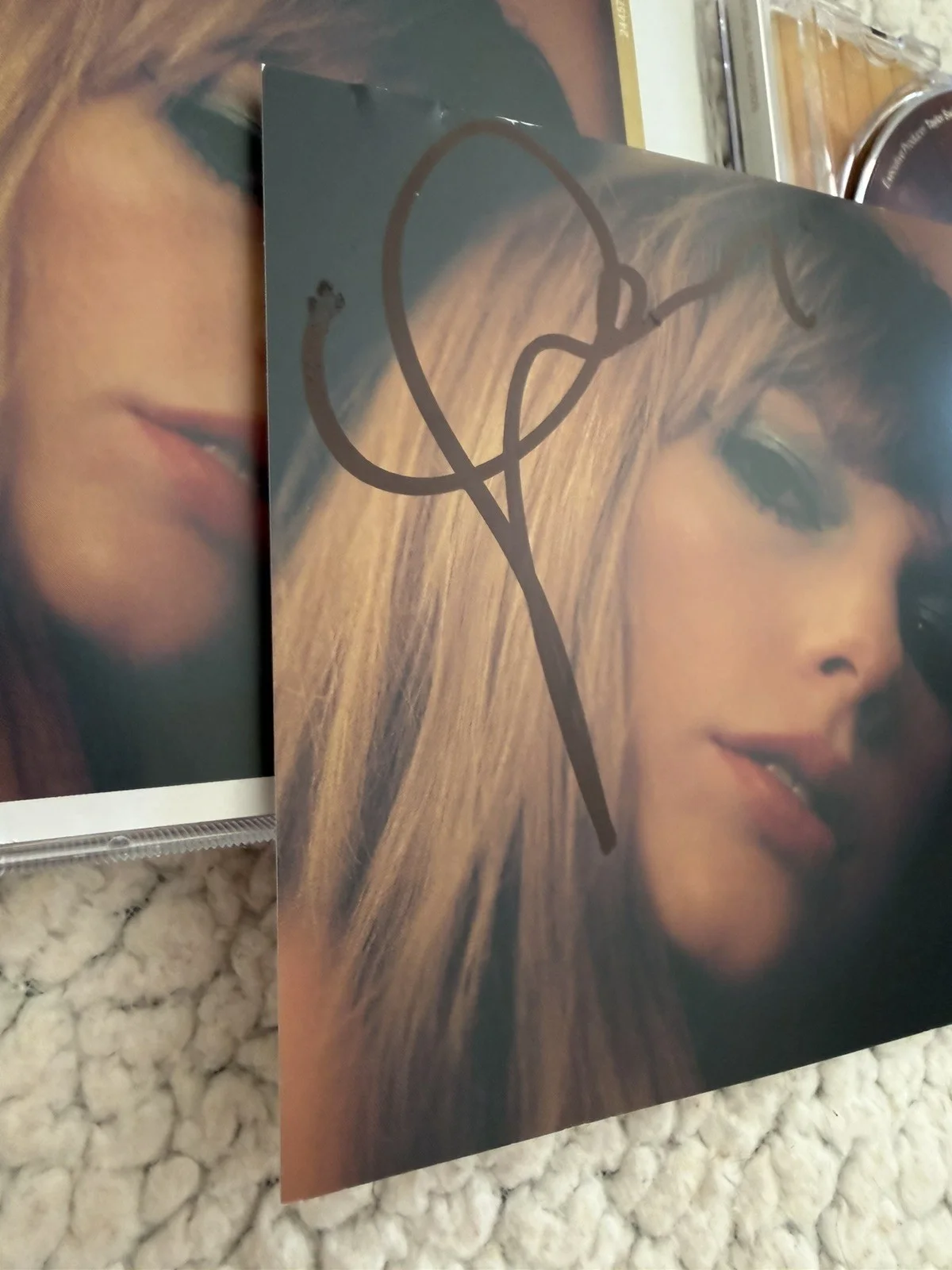 Taylor Swift Midnights Mahogany Signed CD, image 5