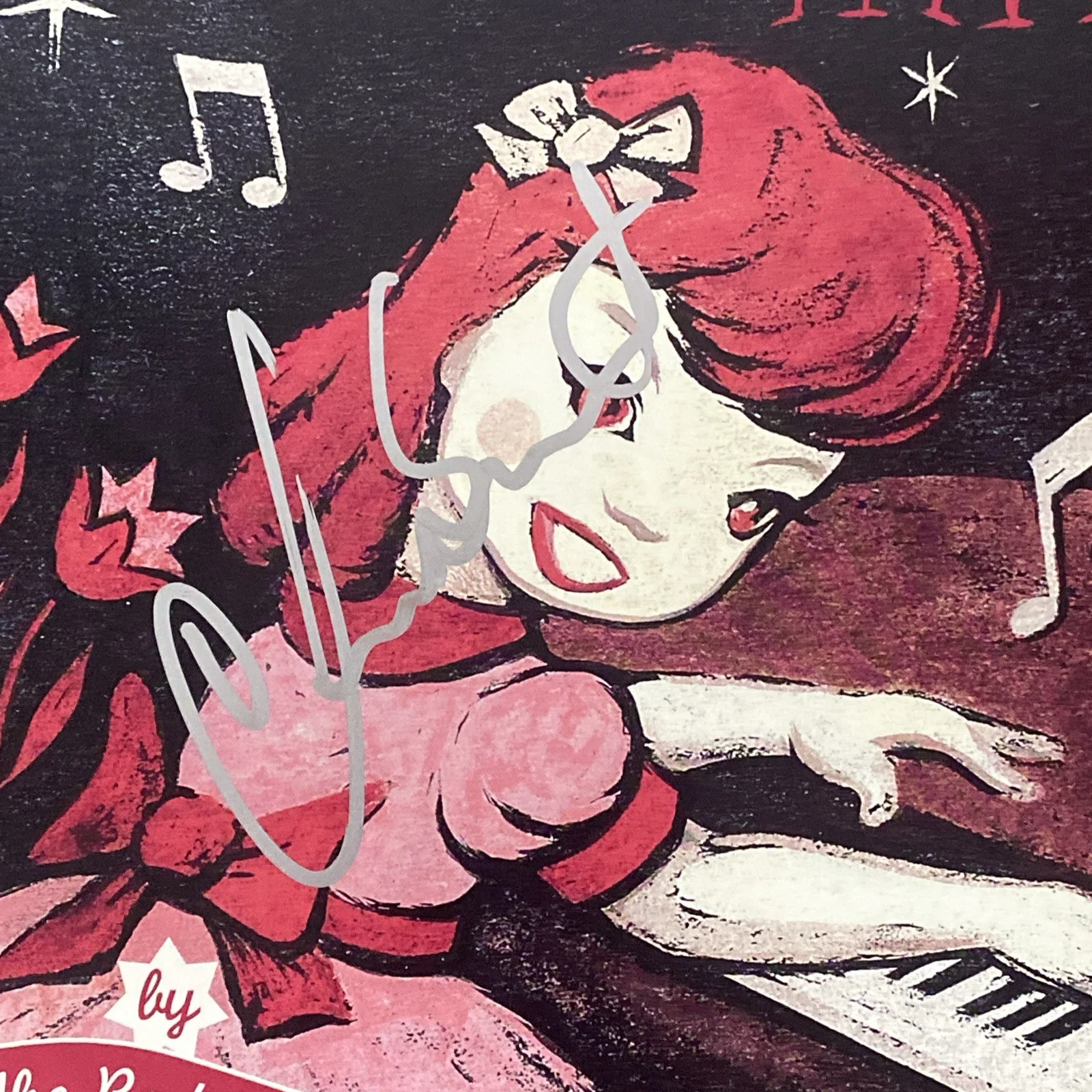 Chad Smith Autographed Vinyl Album 'One Hot Minute' The Red Hot Chilli Peppers, image 2