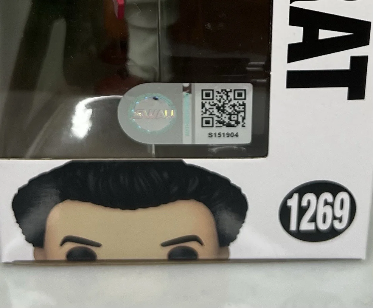 Sacha Baron Cohen — Sacha Baron Cohen ‘Borat’ Signed Autographed Funko Pop SWAU COA, изображение 3