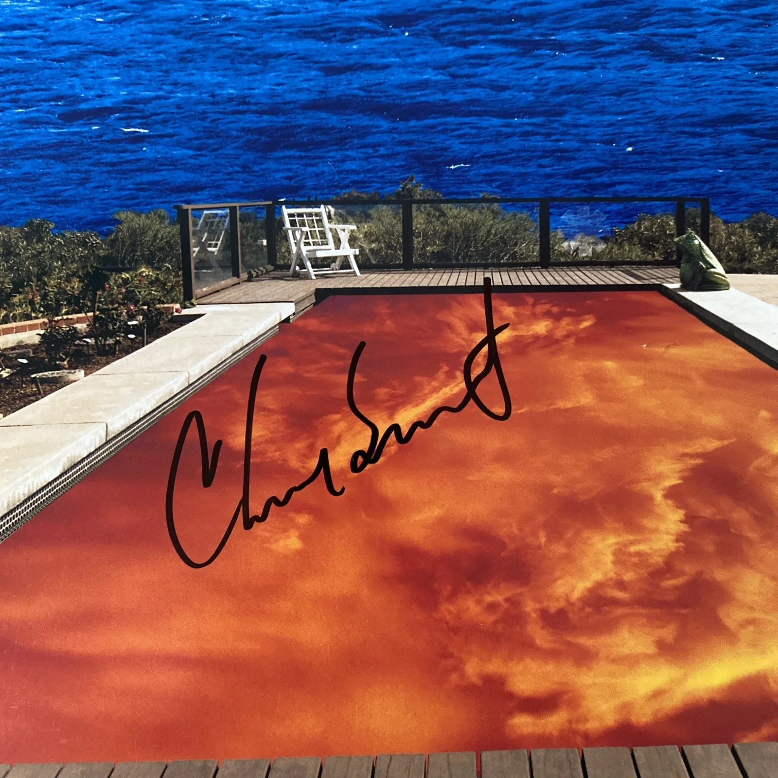 Chad Smith Autographed Vinyl Album 'Californication' The Red Hot Chilli Peppers, image 2