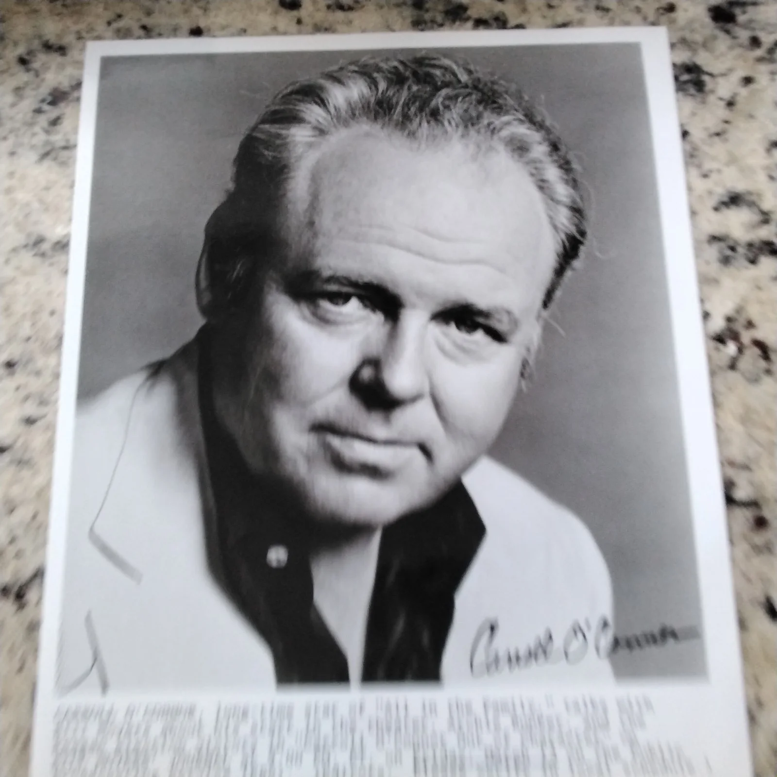 Carroll O'Connor SIGNED Photo Movie TV Actor All In The Family Kelly's Heroes, изображение 5