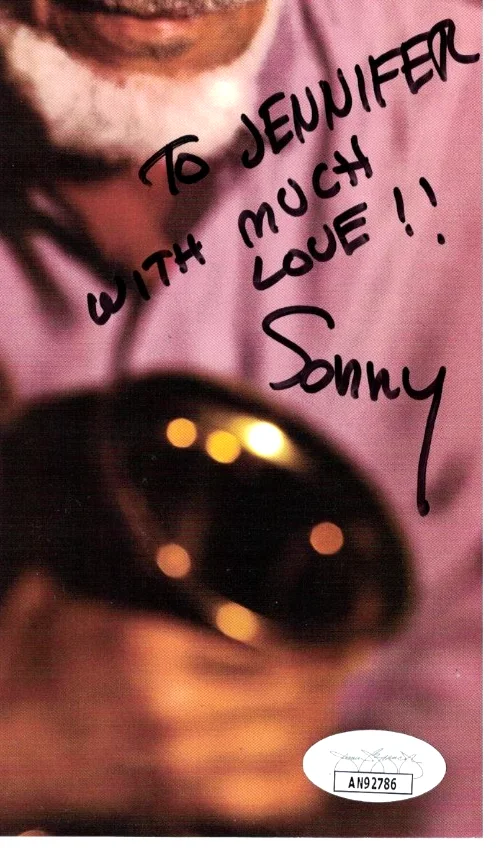 SONNY ROLLINS JSA Autographed JazzTimes & Letter Saxophone Colossus JSA not PSA, изображение 4