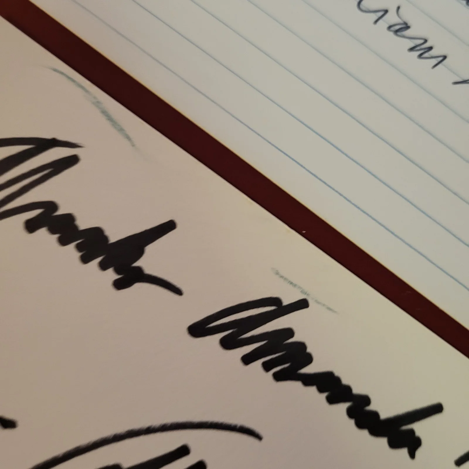 Hand Signed Autograph Index Card Lot Dionne WarwickNorbert Weisser Marla Gibbs, изображение 4