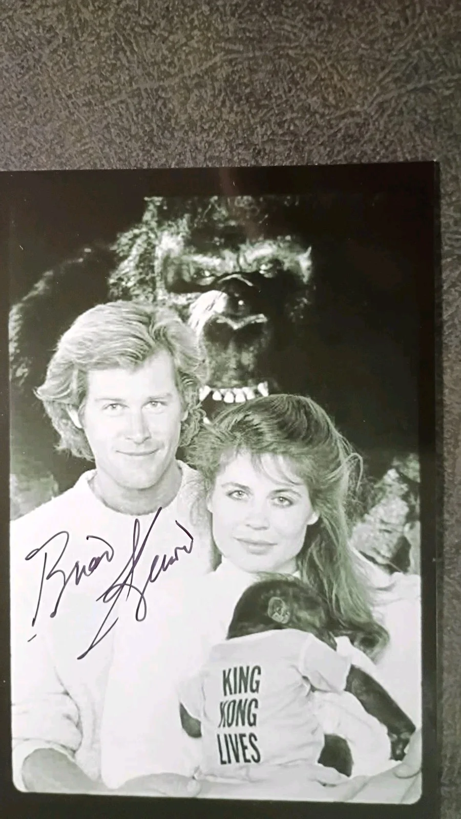 BRIAN KERWIN — BRIAN KERWIN 2 Hand Signed Autograph 4X6 Photo S - ACTOR - KING KONG LUVES, изображение 4