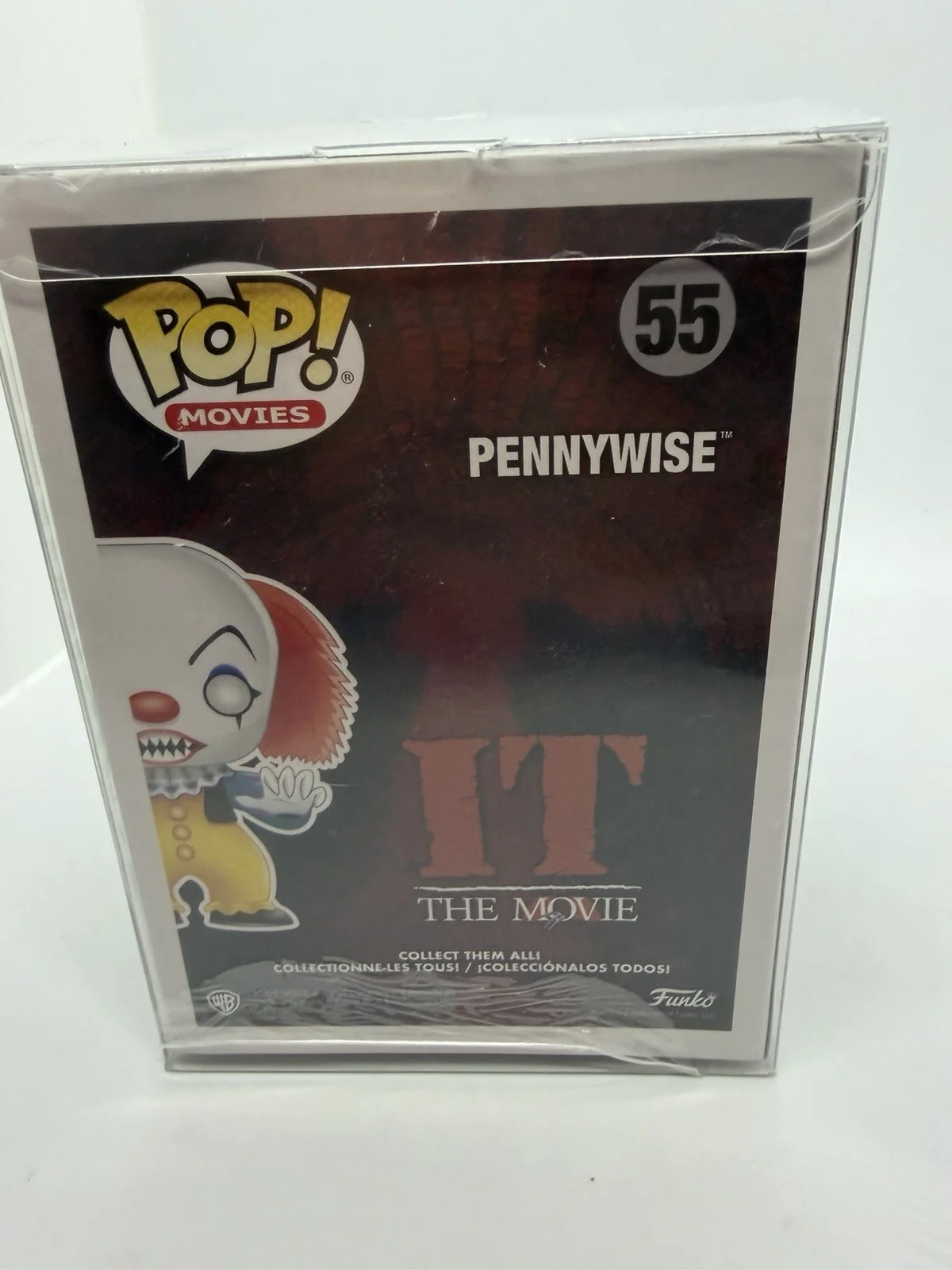 Tim Curry — TIM CURRY AUTOGRAPHED SIGNED IT PENNYWISE FUNKO POP #55 Tim Curry Holo OC COA, image 4