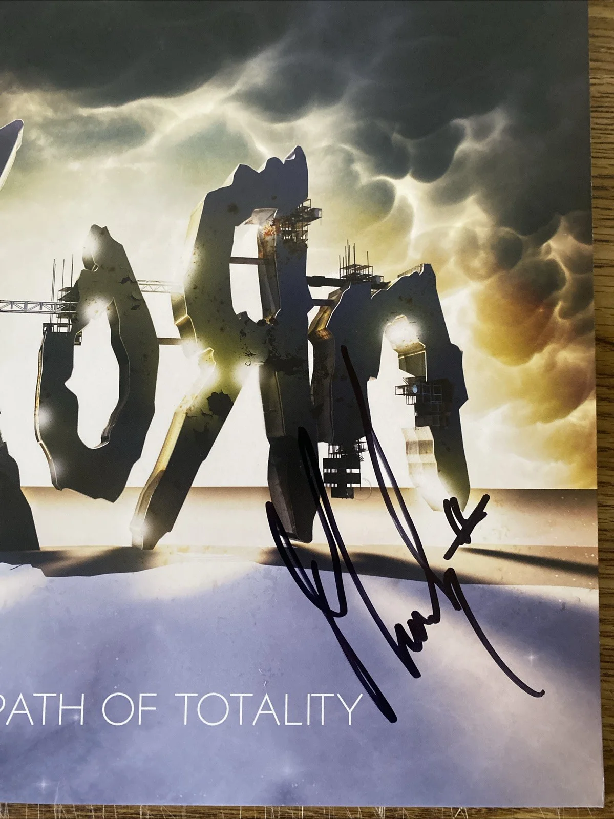James Munky Shaffer Autographed Vinyl Album ‘The Path Of Totality’ Korn, изображение 2