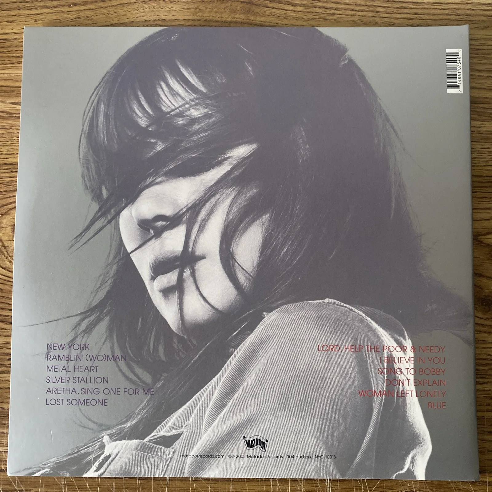 Cat Power Autographed Vinyl Album ‘Jukebox' Chan Marshall, image 3