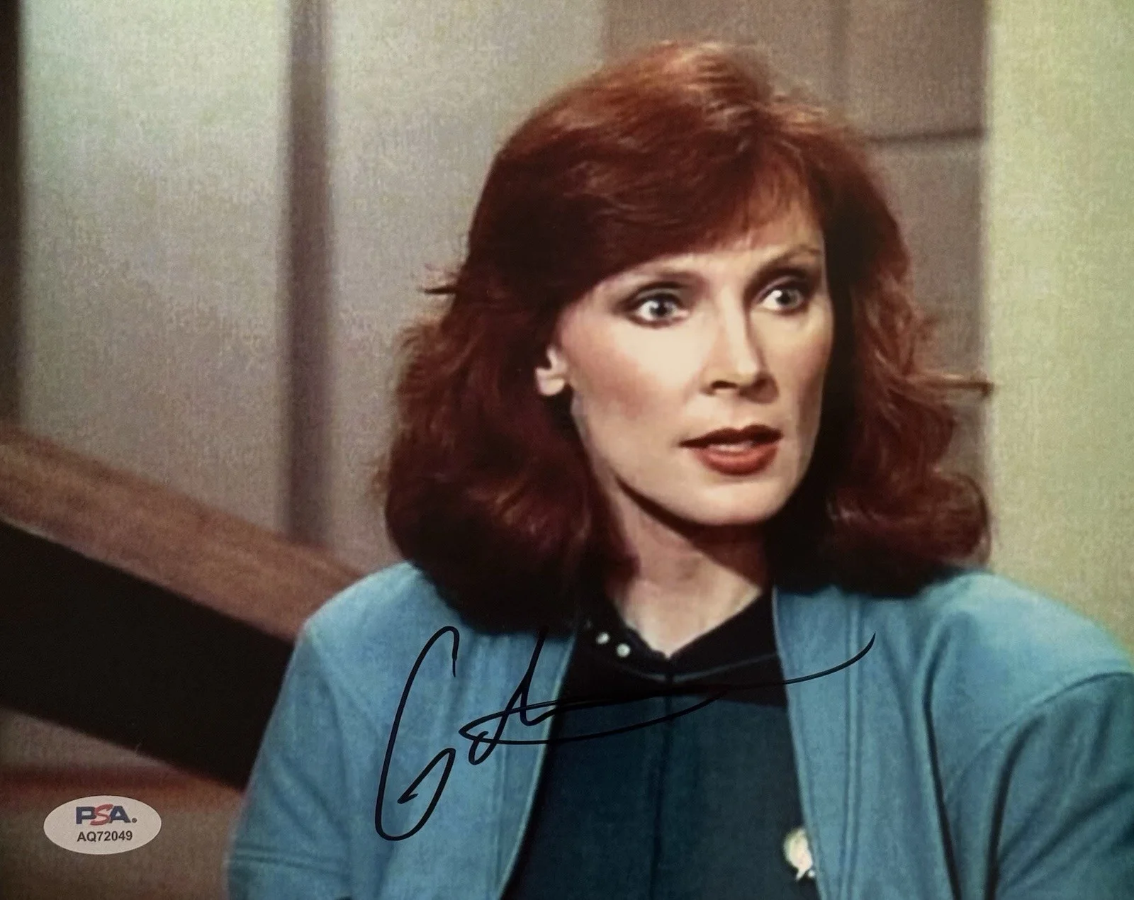 Gates McFadden — Gates McFadden Signed Autographed Star Trek 8x10 Photo PSA/DNA COA