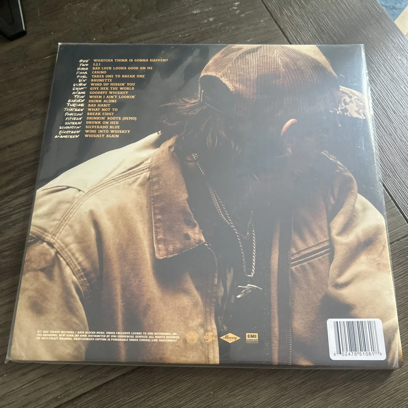 Tucker Wetmore Hand Signed Autographed What Not To Do Vinyl Record, изображение 2