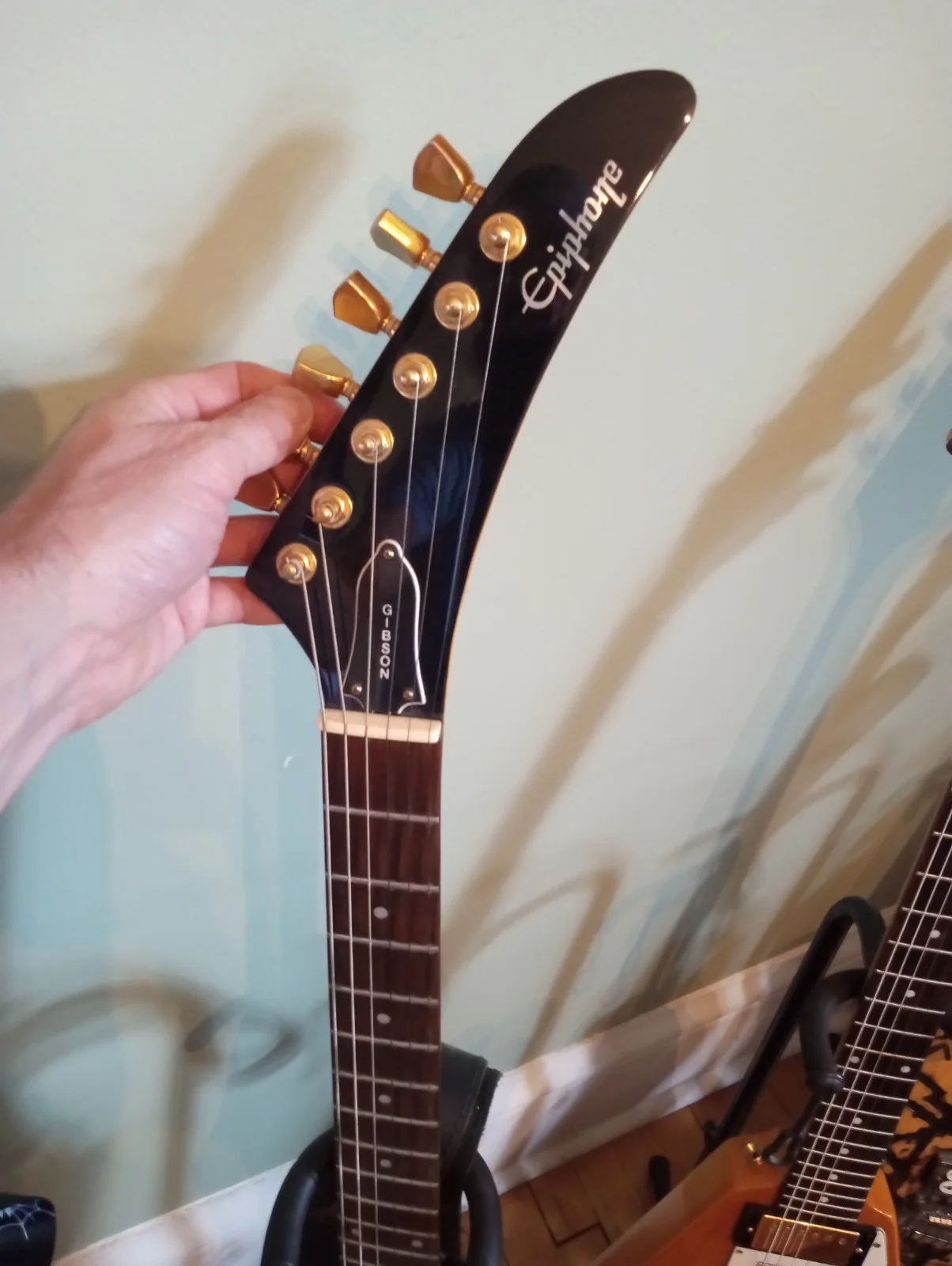 autographed uli jon Roth guitar (pair), image 4