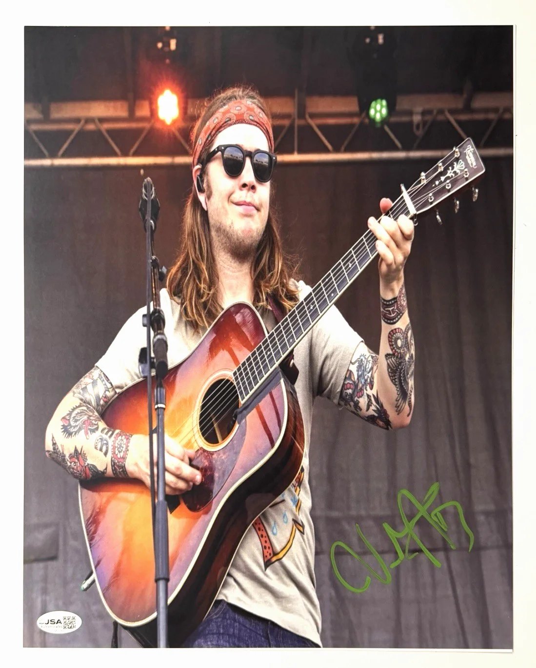 Billy Strings Signed 11x14 Photo Autographed JSA Certified CM31811 Bluegrass, image 2