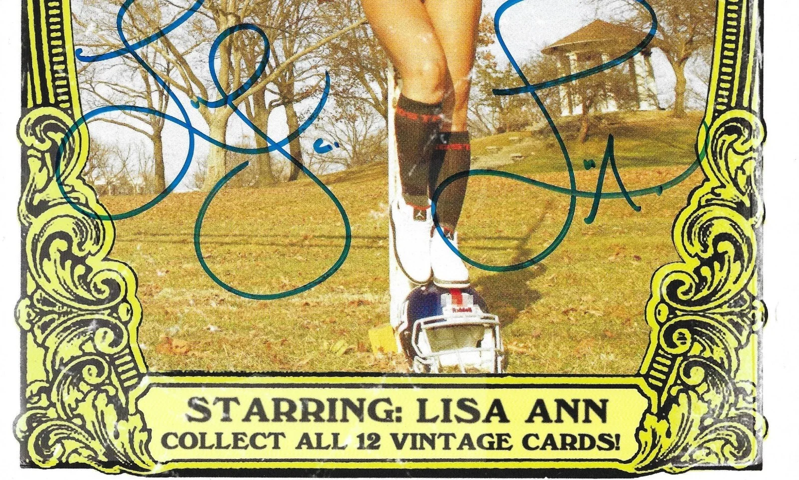 Lisa Ann — Lisa Ann 13x Signed 2013 Trading Card Calendar BAS COA MILF Adult Legend Auto'd, изображение 3