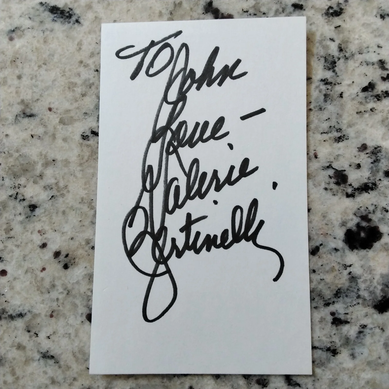 Mackenzie Phillips & Valerie Bertinelli SIGNED Cards Photo One Day at A Time TV, image 4