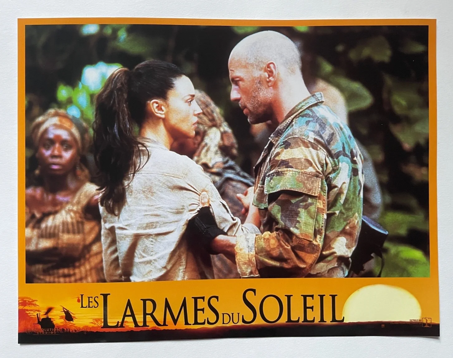 TEARS OF THE SUN (2003) Set of 8 French Lobby Cards FOH Stills Monica Bellucci, изображение 3