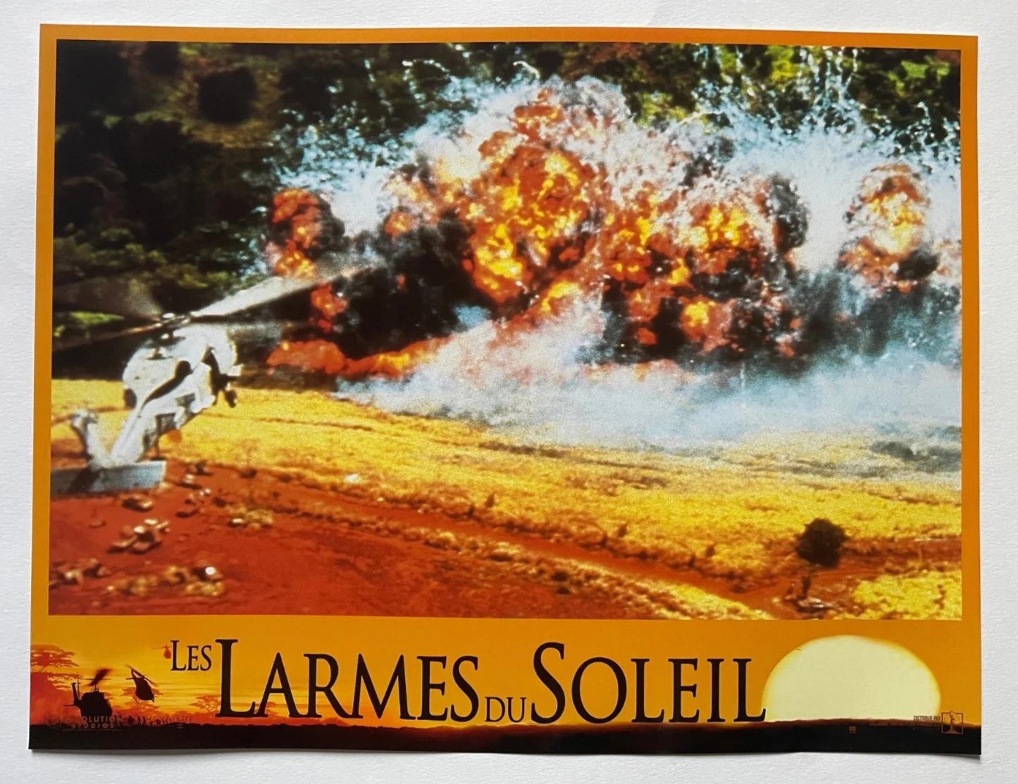 TEARS OF THE SUN (2003) Set of 8 French Lobby Cards FOH Stills Monica Bellucci, изображение 5