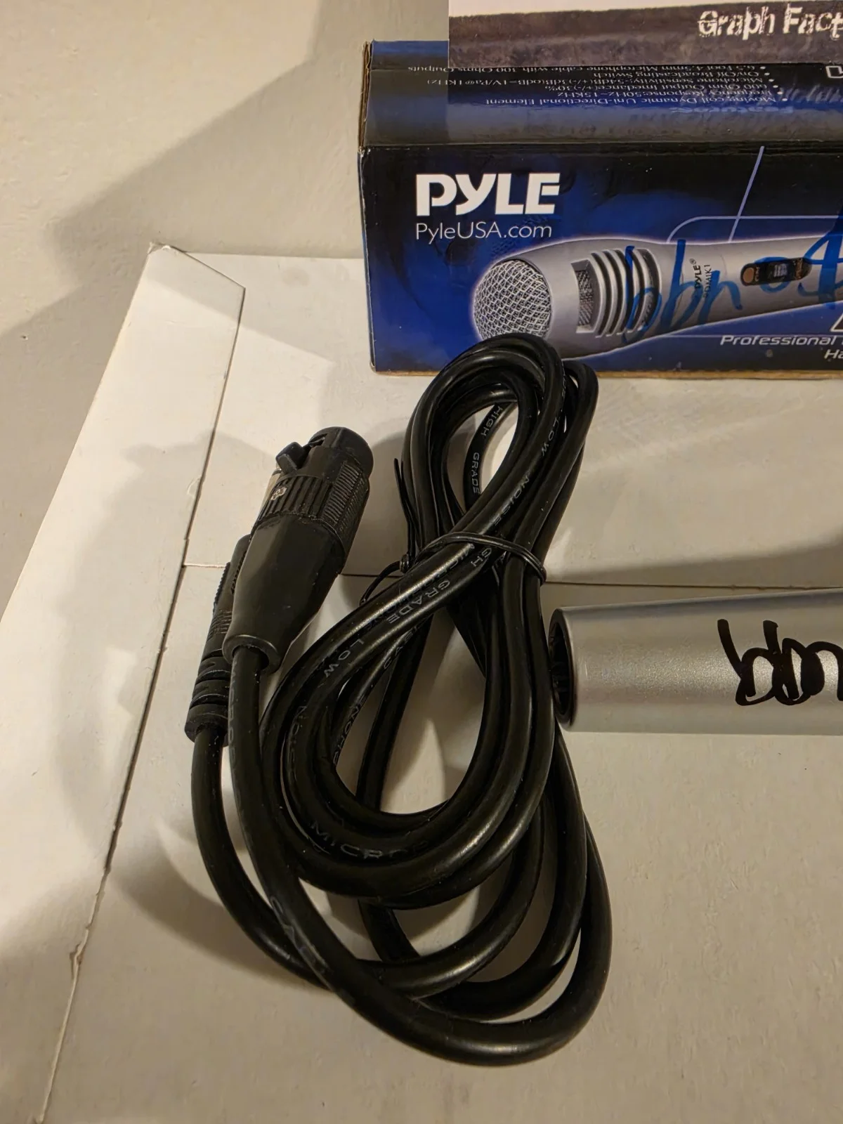 BBNO$ Signed Pyle Microphone (Certified), image 4