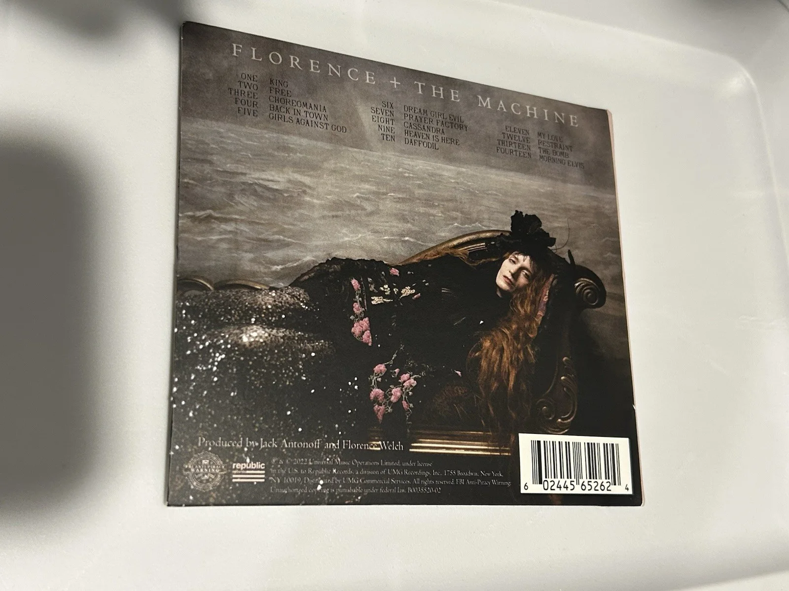 Florence and the Machine signed CD Dance Fever Autographed, image 2