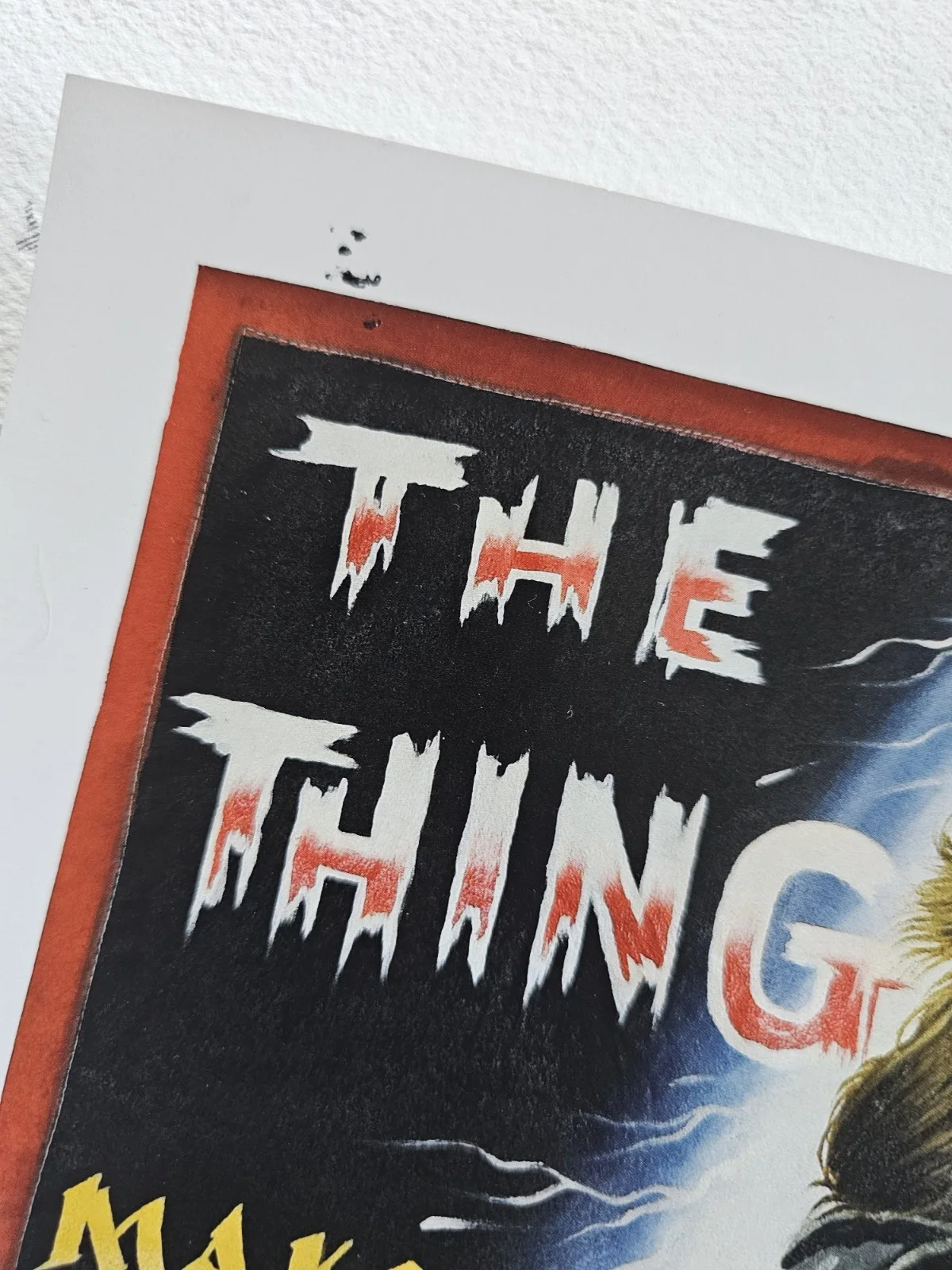 Deadly Prey Ghanaian Movie Poster The Thing nana agyq techie reproduction horror, изображение 4
