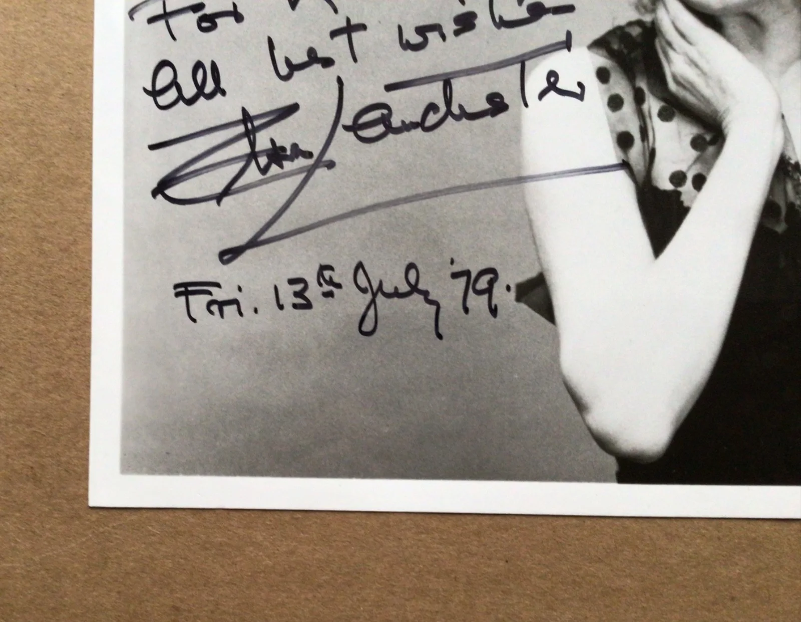 Elsa Lanchester — Actress ELSA LANCHESTER Autographed Inscribed Photo BRIDE OF FRANKENSTEIN, image 3