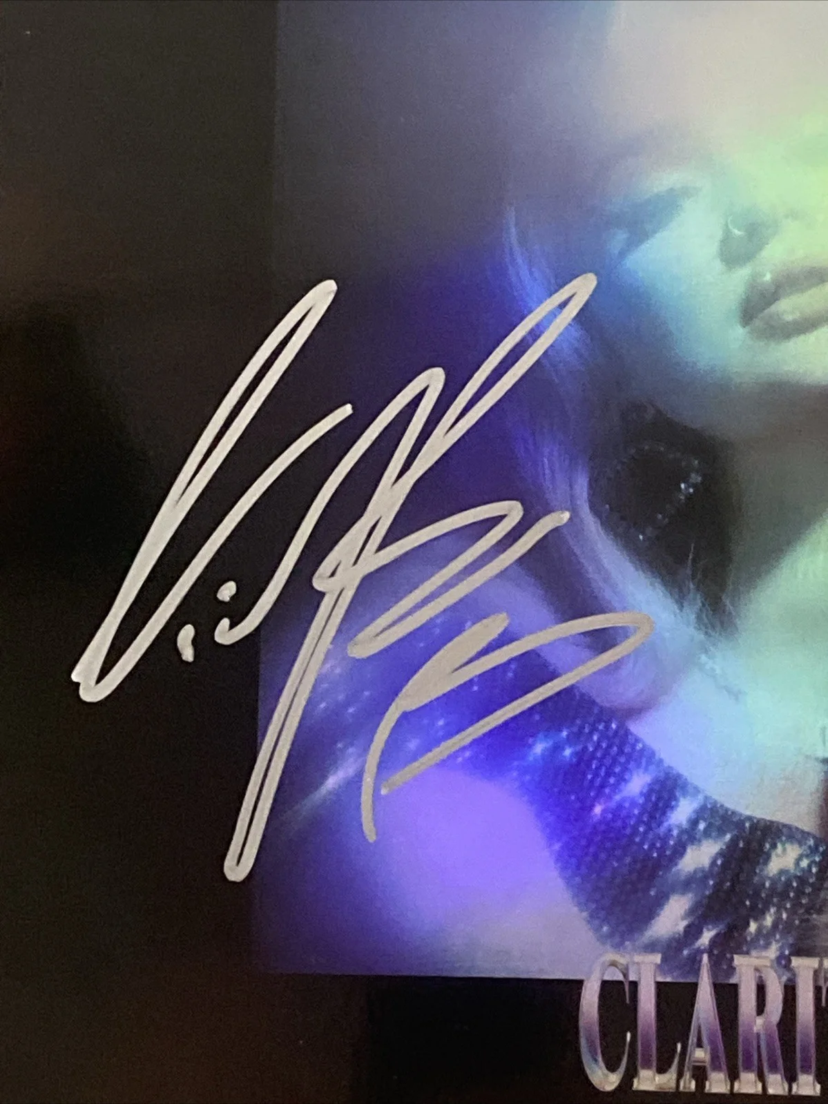 Kim Petras Autographed Vinyl Album ‘Clarity’ RARE, изображение 2
