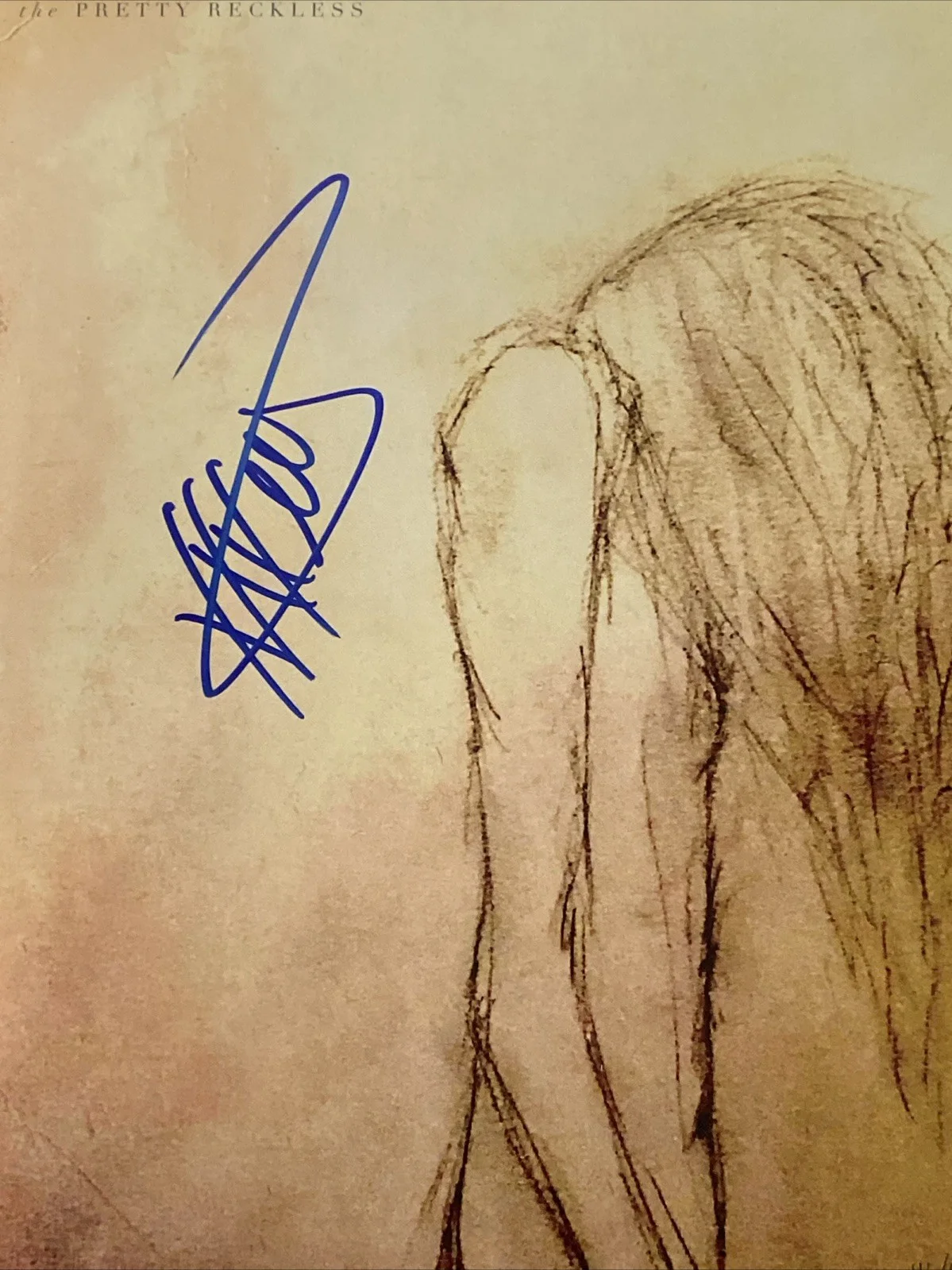 Taylor Momsen — Taylor Momsen Aurographed Vinyl Album The Pretty Reckless ‘Who You Selling For’, изображение 2