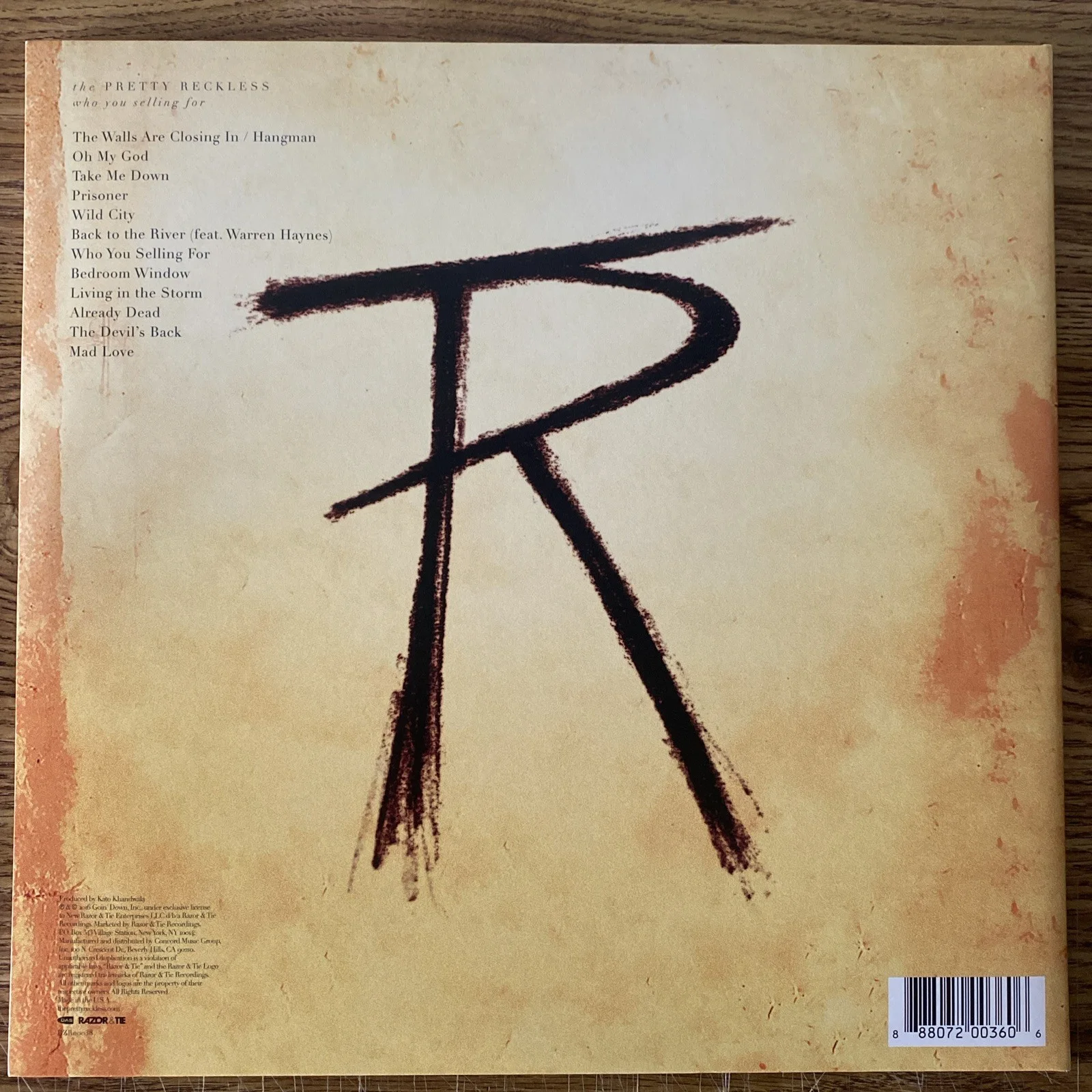 Taylor Momsen — Taylor Momsen Aurographed Vinyl Album The Pretty Reckless ‘Who You Selling For’, изображение 3