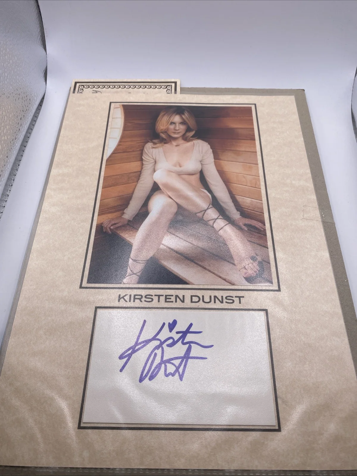 kirsten dunst — Kirsten Dunst signed 5x7 photo picture autograph Hollywood Spider-man Era ACE