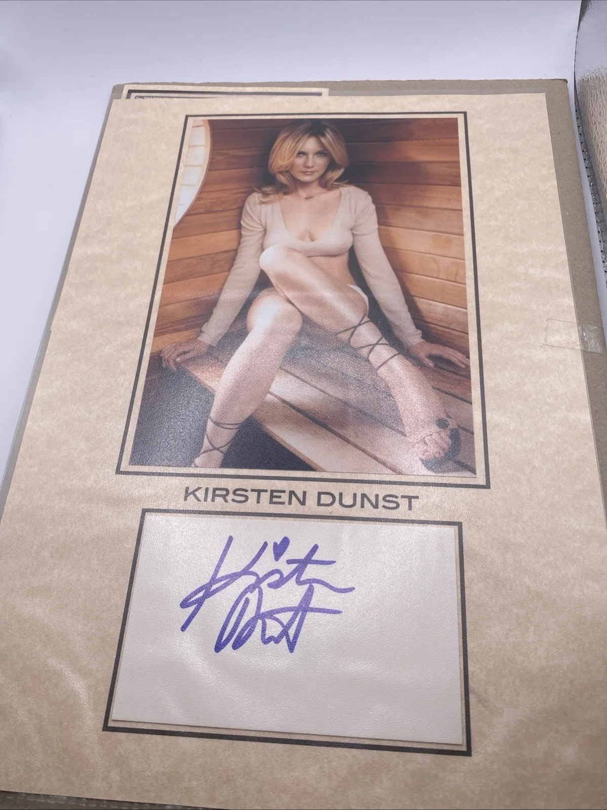 kirsten dunst — Kirsten Dunst signed 5x7 photo picture autograph Hollywood Spider-man Era ACE, изображение 2