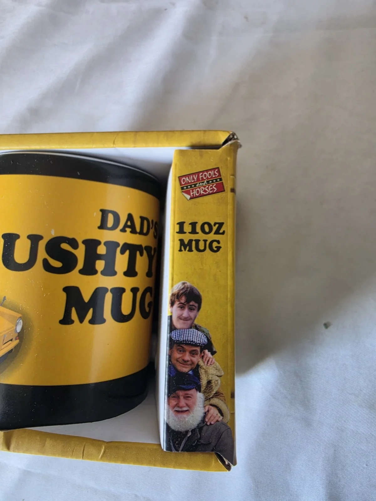 Brand New In Box Only Fools And Horses Mug Cushty Dad Mug. 11oz BBC, image 2