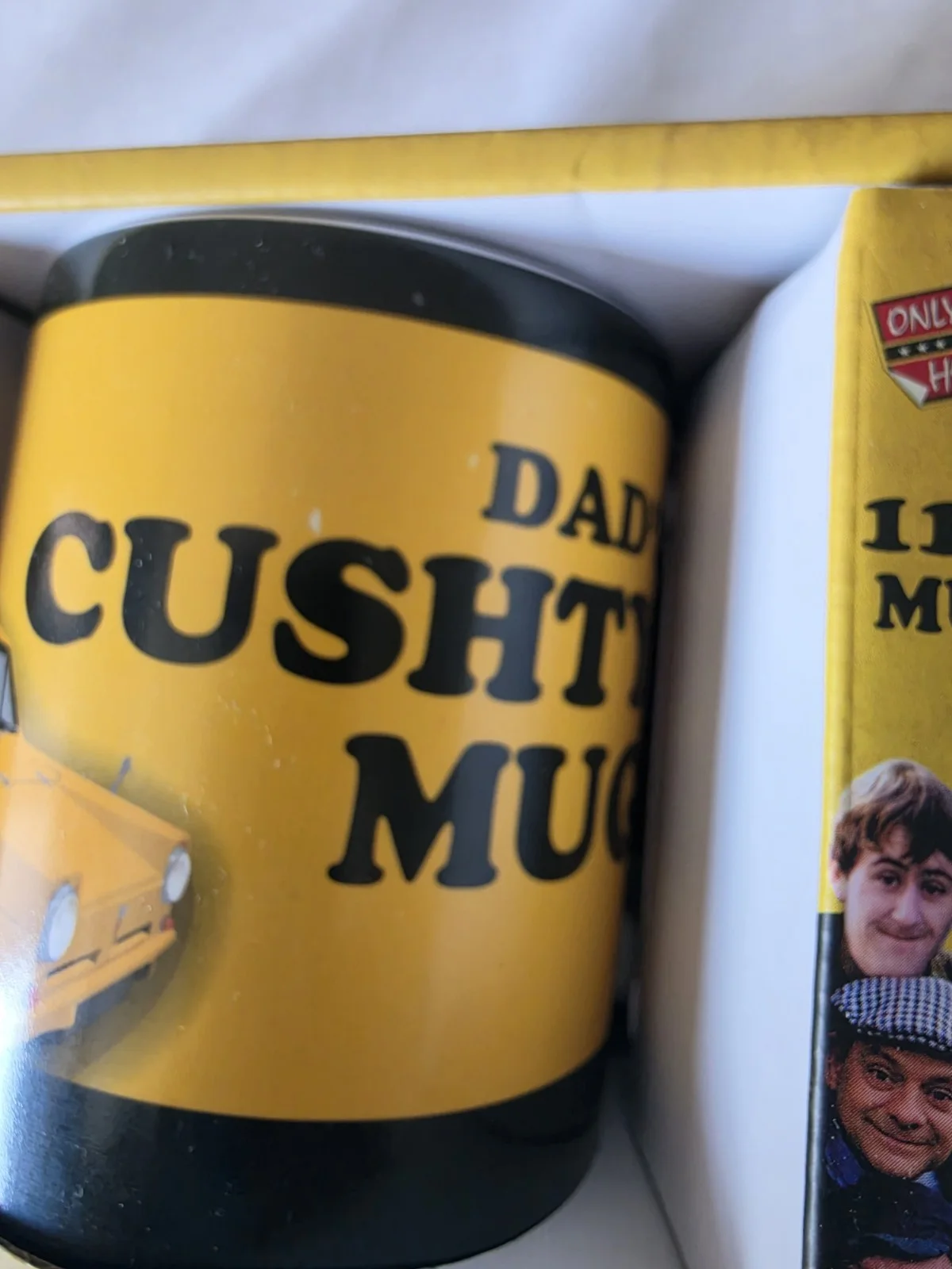Brand New In Box Only Fools And Horses Mug Cushty Dad Mug. 11oz BBC, image 4