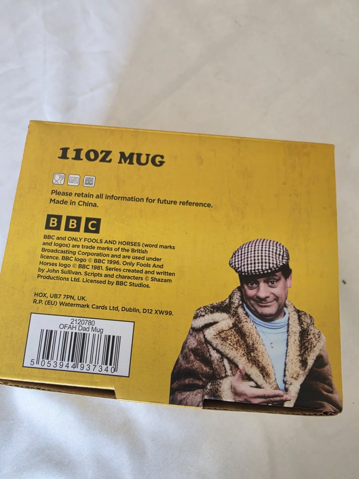 Brand New In Box Only Fools And Horses Mug Cushty Dad Mug. 11oz BBC, image 5