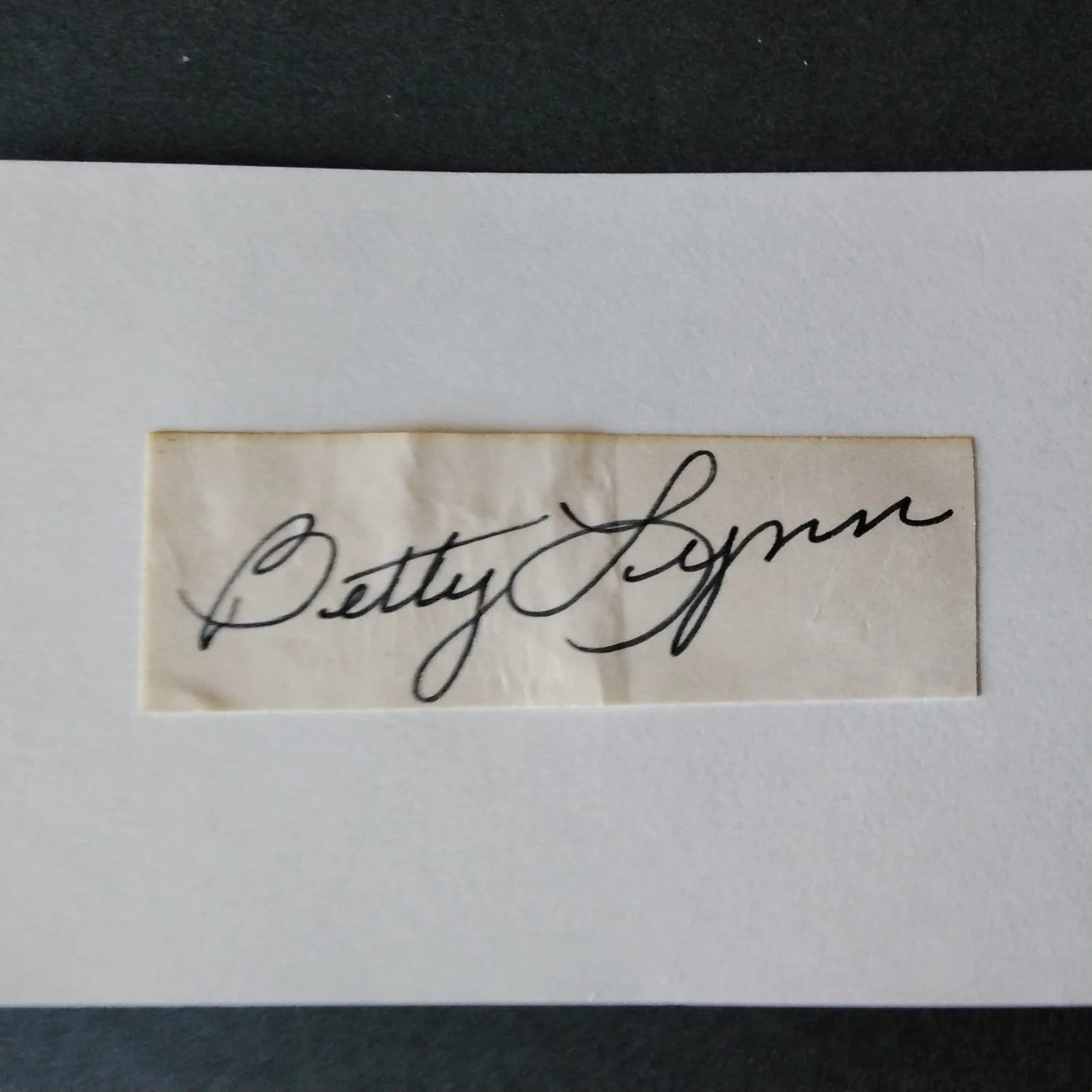 Betty Lynn SIGNED Paper Photo Movie TV Actress Andy Griffith June Bride Singles, изображение 4