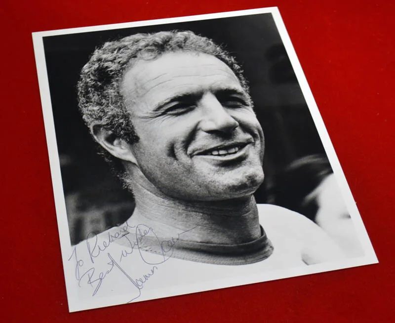 JAMES CAAN — RARE Signed JAMES CAAN Autograph Photo, COA, Todd Mueller Autographs FREE SHIP