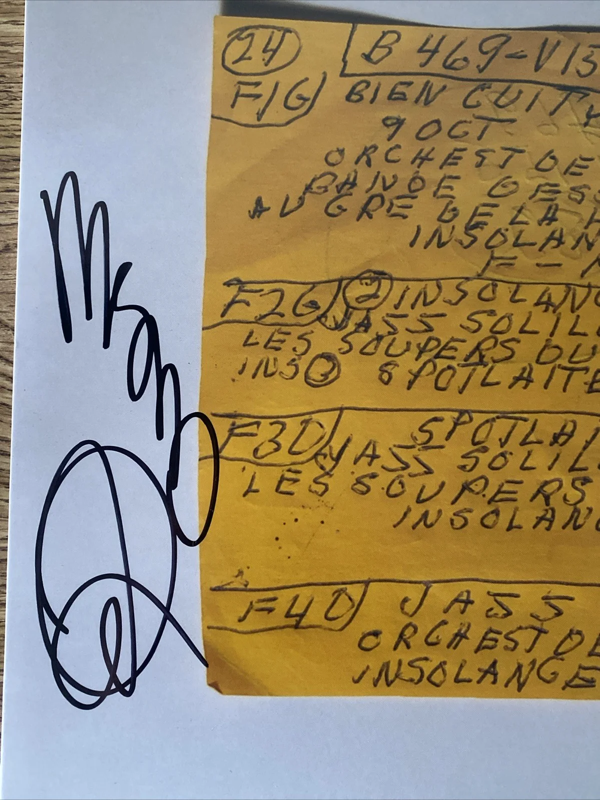 Mac DeMarco Autographed Vinyl Album ‘Here Comes The Cowboy Demos’, изображение 2