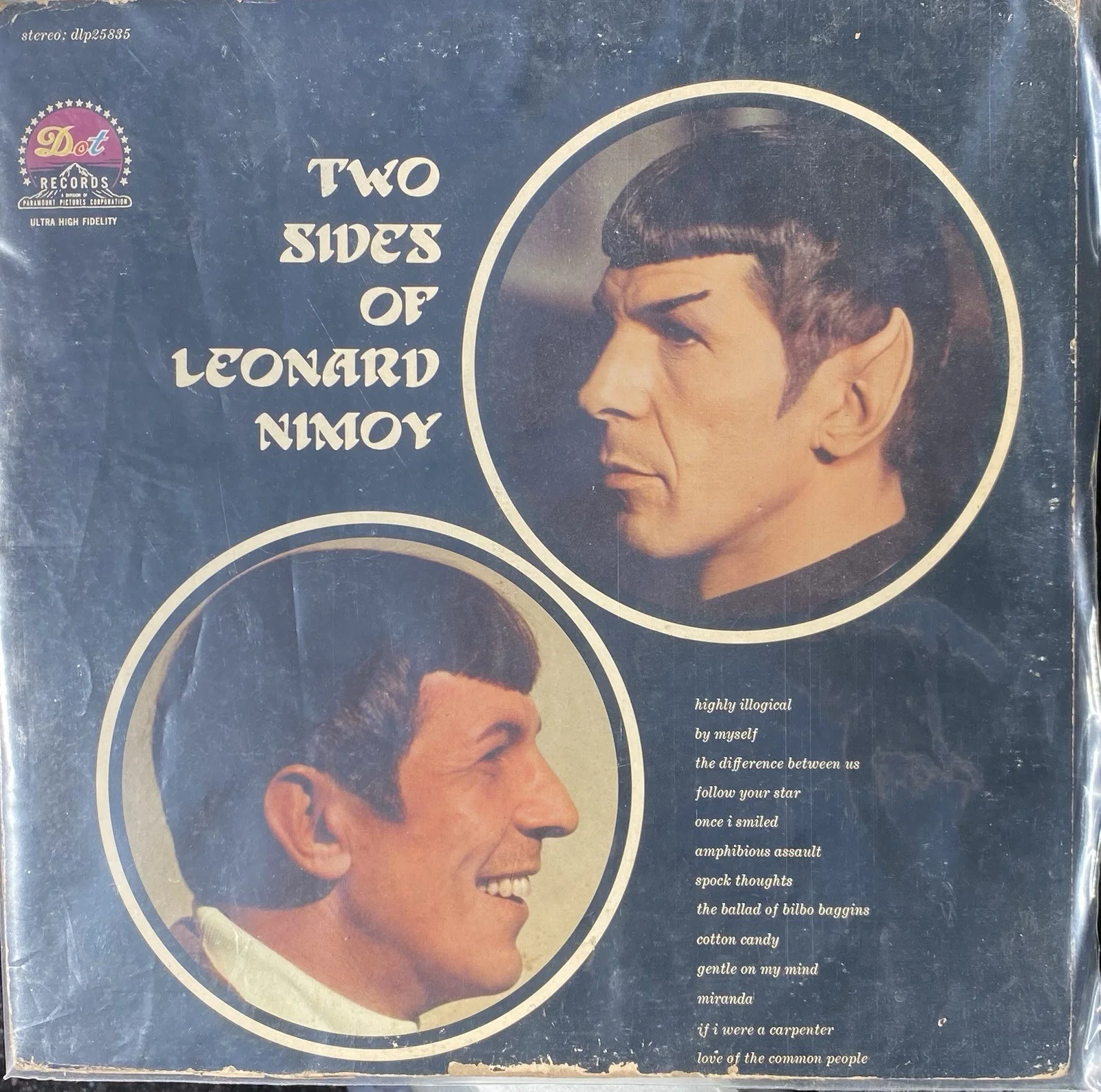 Autographed Leonard Nimoy Album!, image 3