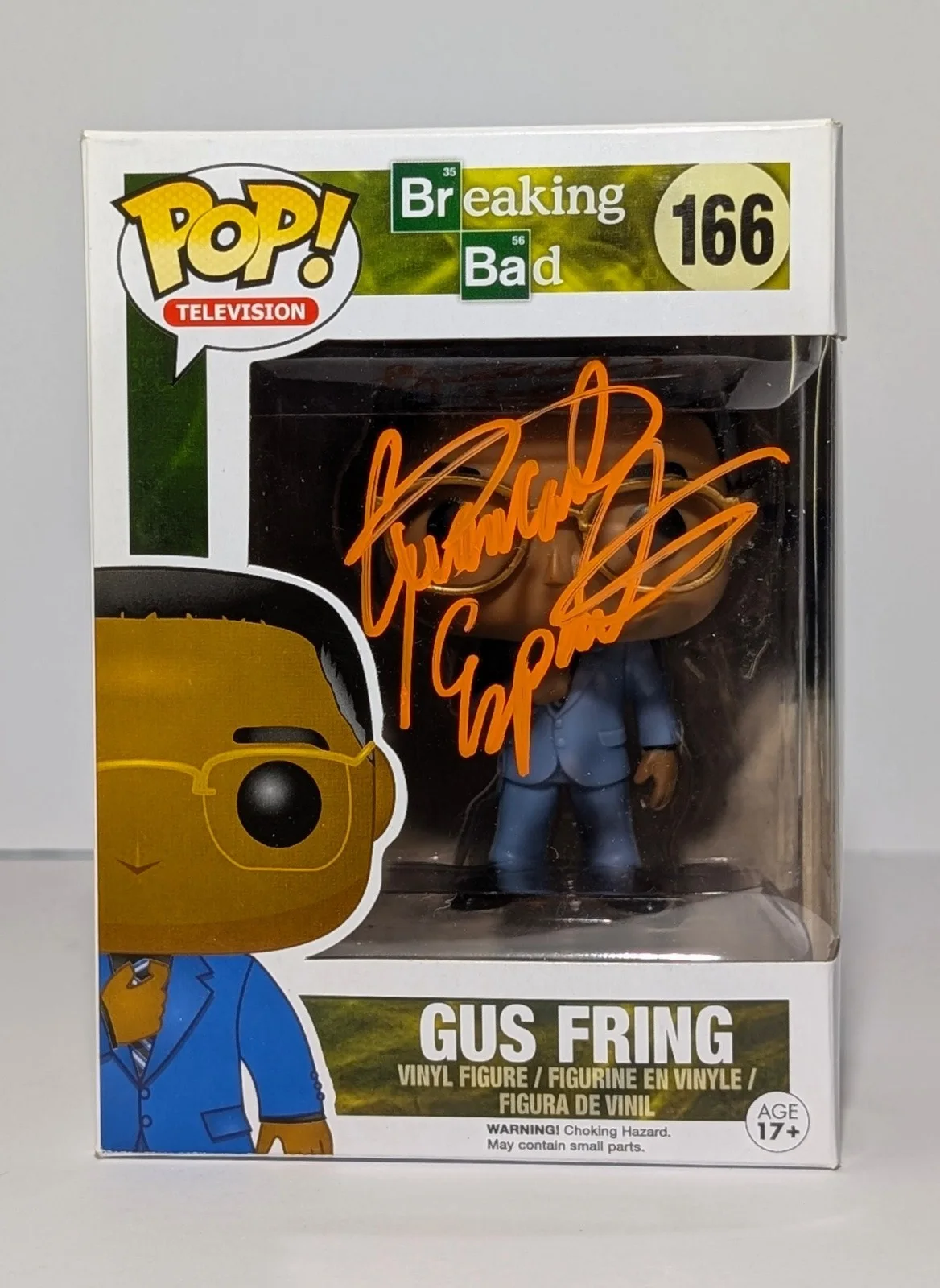 Giancarlo Esposito — Giancarlo Esposito Signed Breaking Bad Gus Fring Funko Better Call Saul w/COA