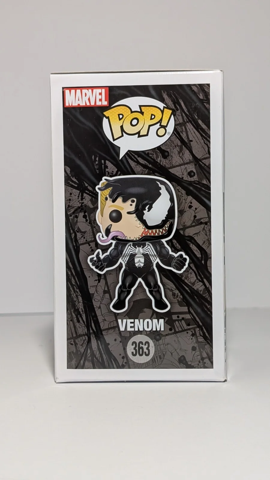 Tom Hardy — Tom Hardy Signed Venom Funko Pop 363 Eddie Brock Marvel Spider-Man Verse w/COA, изображение 5