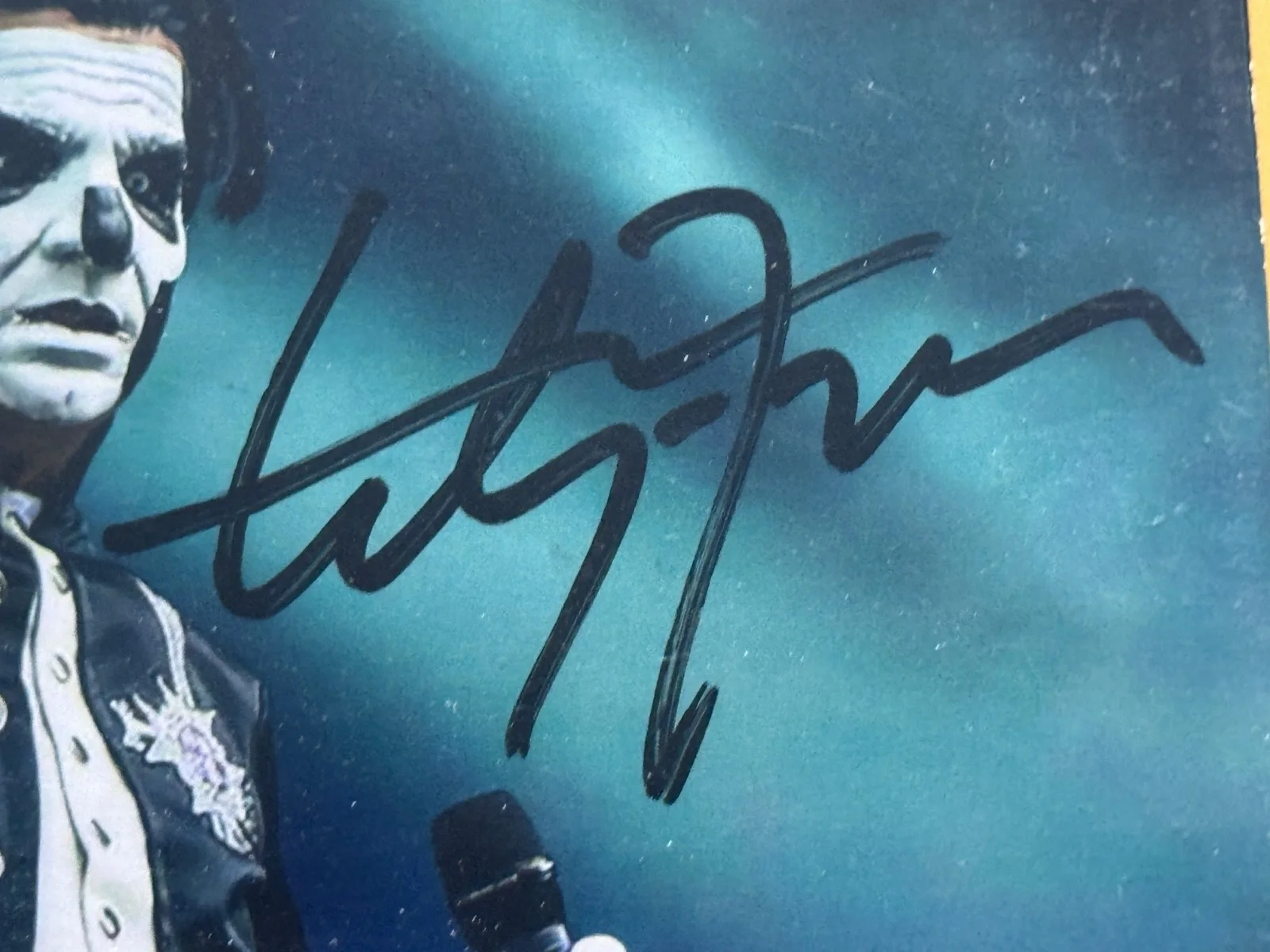 Tobias Forge — SIGNED GHOST in concert by TOBIAS FORGE Photo with COA - Ships FREE, image 2